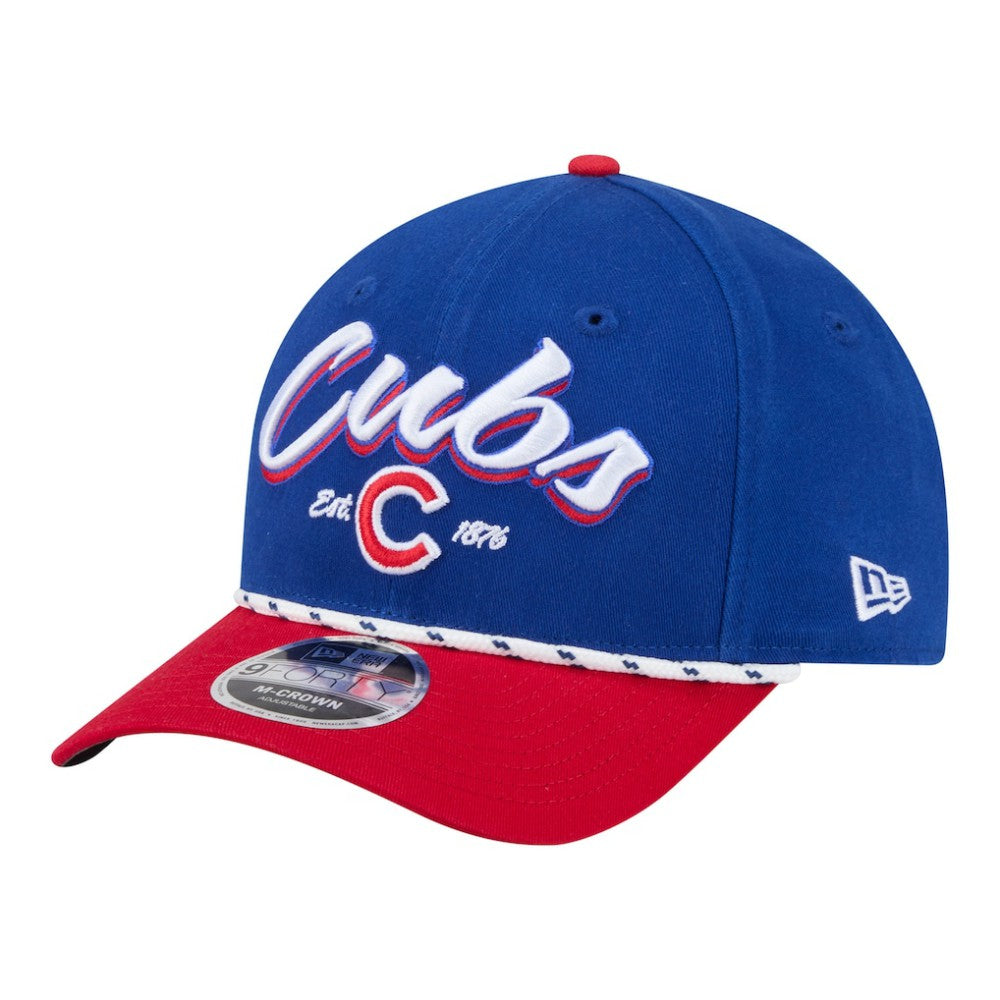 Chicago Cubs New Era Team Loyal 9FORTY M-Crown Adjustable Hat - MLB Hats