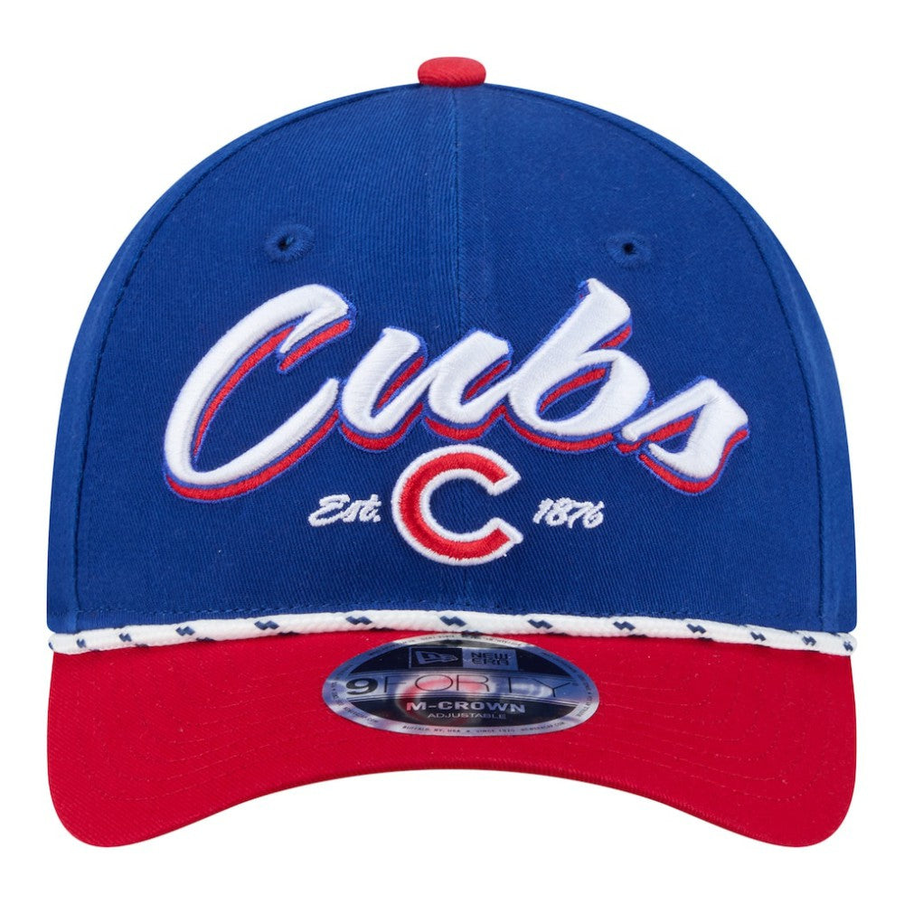 Chicago Cubs New Era Team Loyal 9FORTY M-Crown Adjustable Hat - MLB Hats