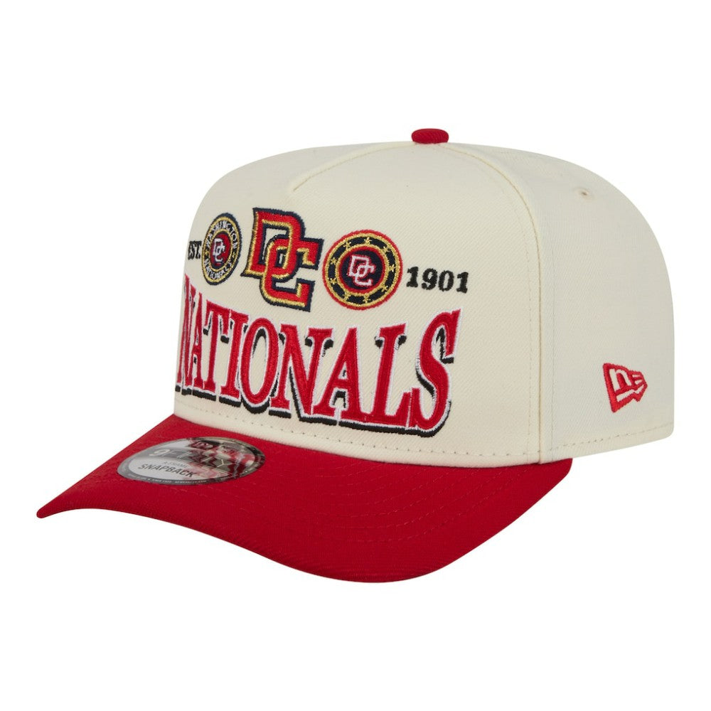 Washington Nationals New Era Throwback Tri-Hit A-Frame 9FIFTY Adjustable Hat - MLB Hats
