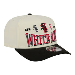Chicago White Sox New Era Throwback Tri-Hit A-Frame 9FIFTY Adjustable Hat - MLB Hats
