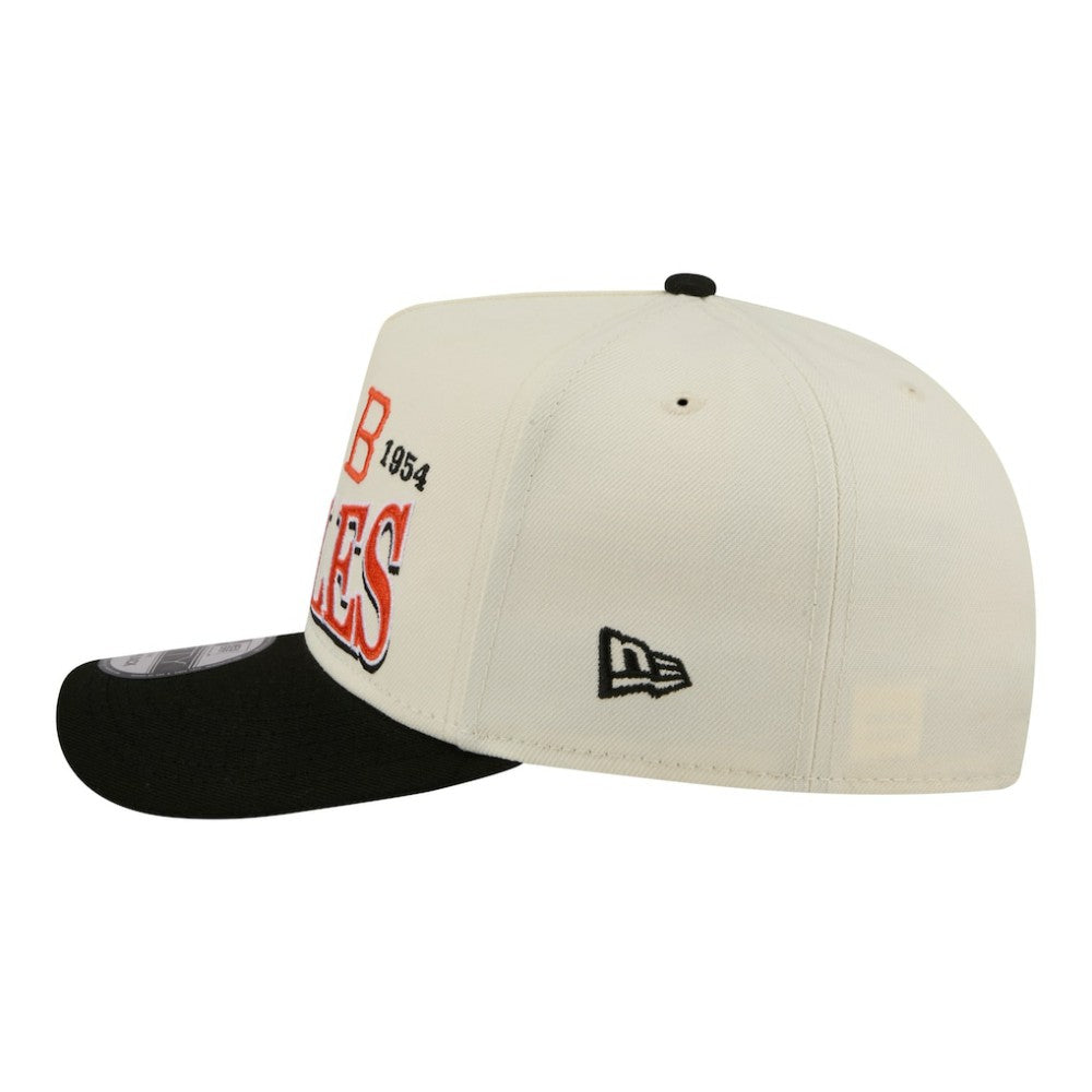 Baltimore Orioles New Era Throwback Tri-Hit A-Frame 9FIFTY Adjustable Hat - MLB Hats
