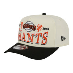 San Francisco Giants New Era Throwback Tri-Hit A-Frame 9FIFTY Adjustable Hat - MLB Hats
