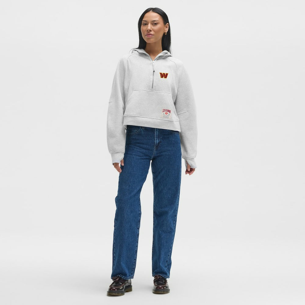 Washington Commanders lululemon Women's Scuba Oversized Half-Zip Hoodie | NFL Sale
