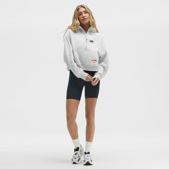 Baltimore Ravens lululemon Women's Scuba Oversized Half-Zip Hoodie | NFL New