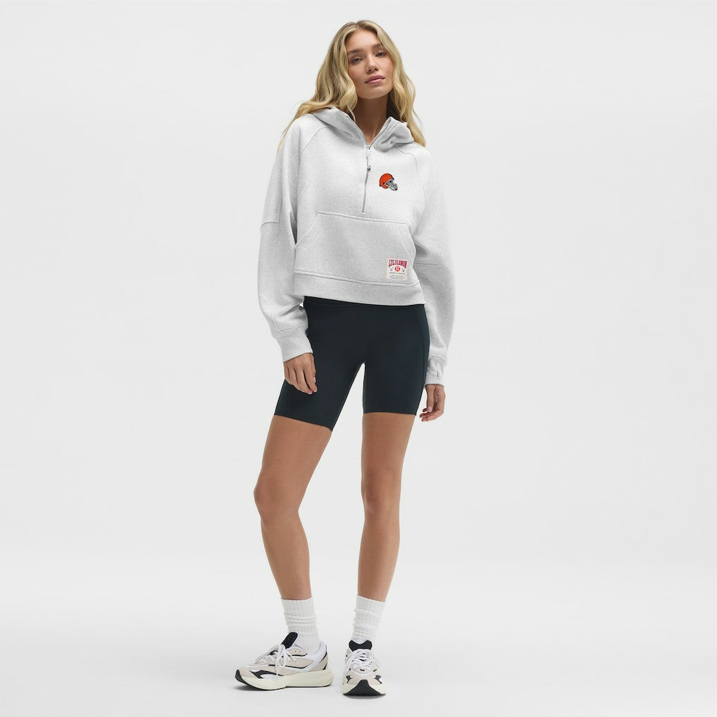 Cleveland Browns lululemon Women's Scuba Oversized Half-Zip Hoodie | NFL Outlet