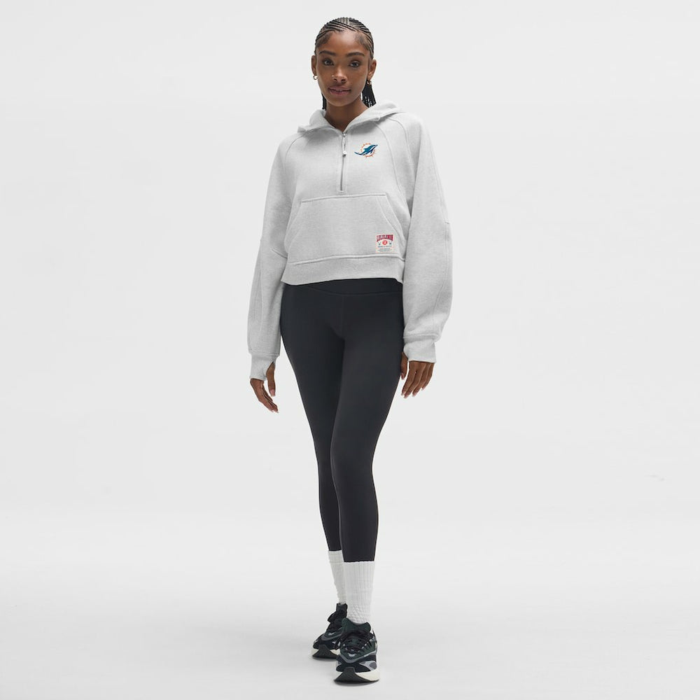 Miami Dolphins lululemon Women's Scuba Oversized Half-Zip Hoodie | NFL US