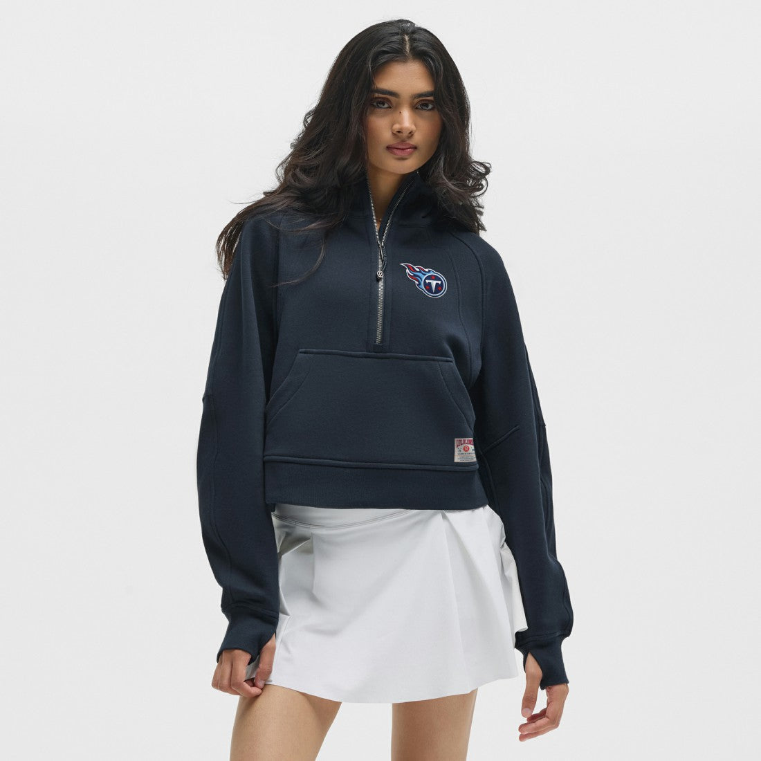 Tennessee Titans lululemon Women's Scuba Oversized Half-Zip Hoodie | NFL New