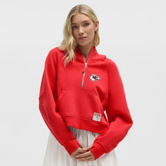 Kansas City Chiefs lululemon Women's Scuba Oversized Half-Zip Hoodie | NFL Sale