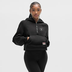 Las Vegas Raiders lululemon Women's Scuba Oversized Half-Zip Hoodie | NFL On sale