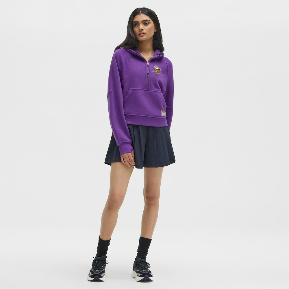 Minnesota Vikings lululemon Women's Scuba Oversized Half-Zip Hoodie | NFL US