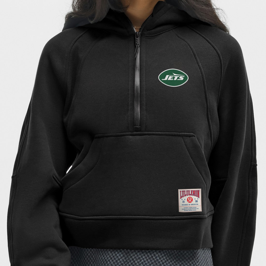 New York Jets lululemon Women's Scuba Oversized Half-Zip Hoodie | NFL Online