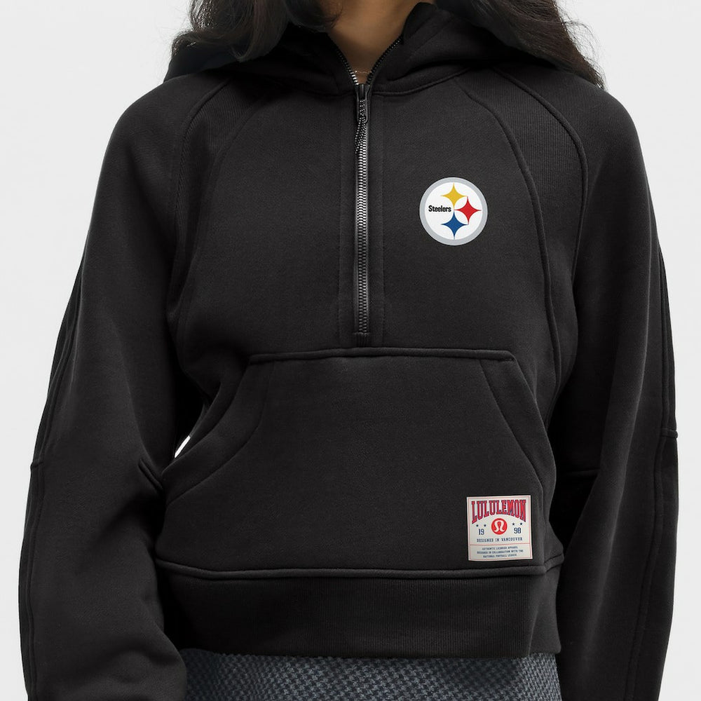 Pittsburgh Steelers lululemon Women's Scuba Oversized Half-Zip Hoodie | NFL Online