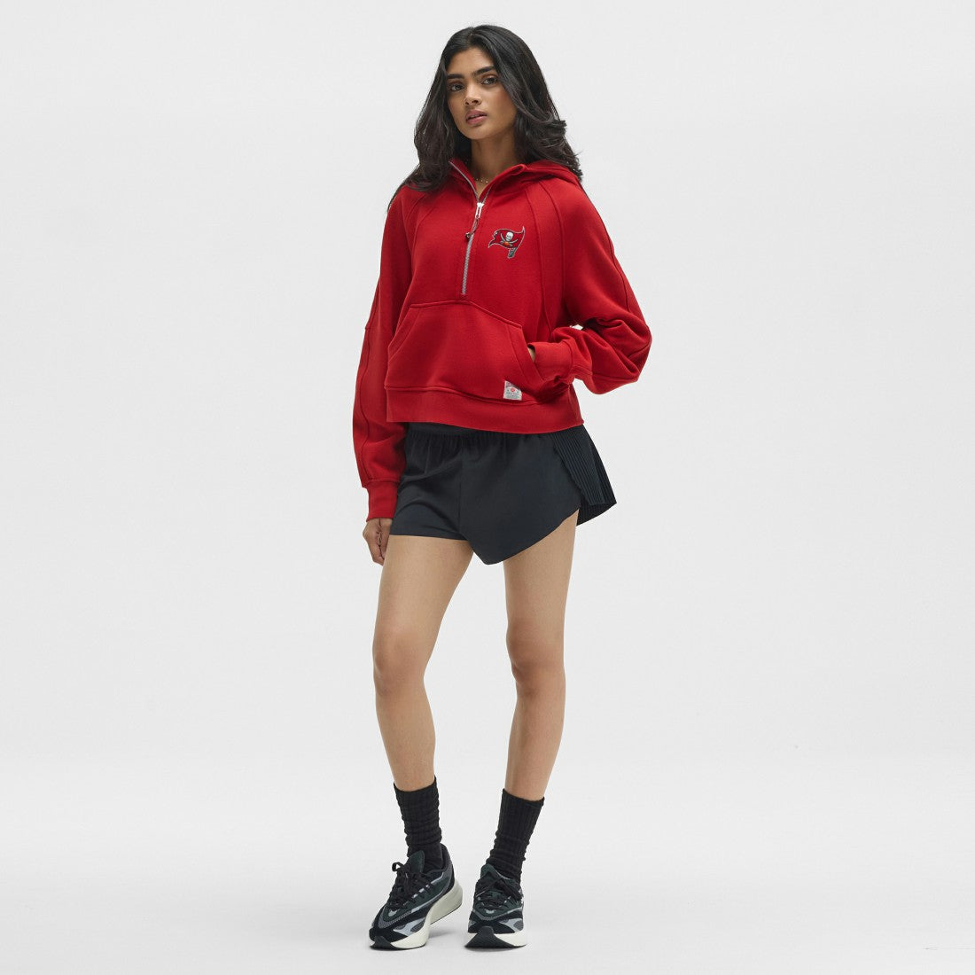 Tampa Bay Buccaneers lululemon Women's Scuba Oversized Half-Zip Hoodie | NFL Online