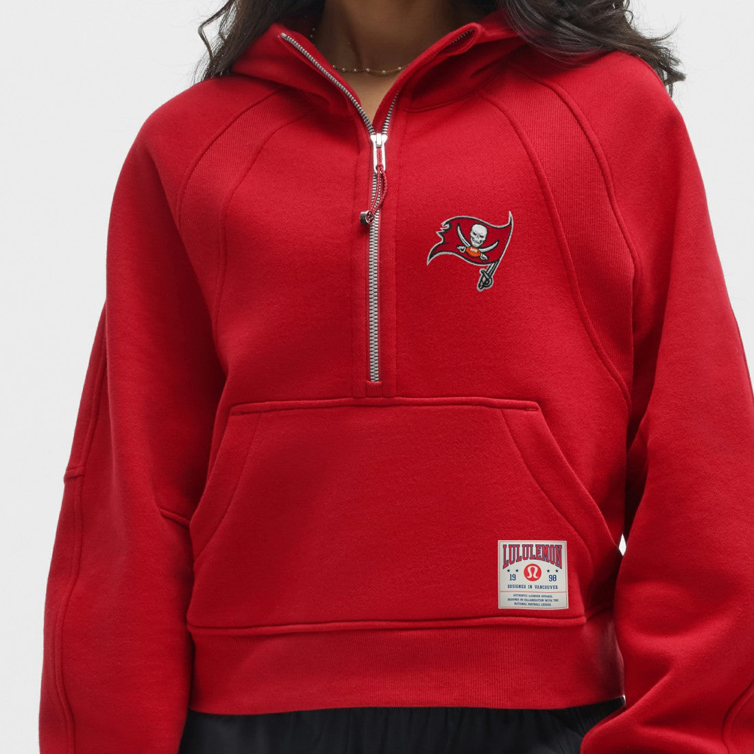 Tampa Bay Buccaneers lululemon Women's Scuba Oversized Half-Zip Hoodie | NFL Online