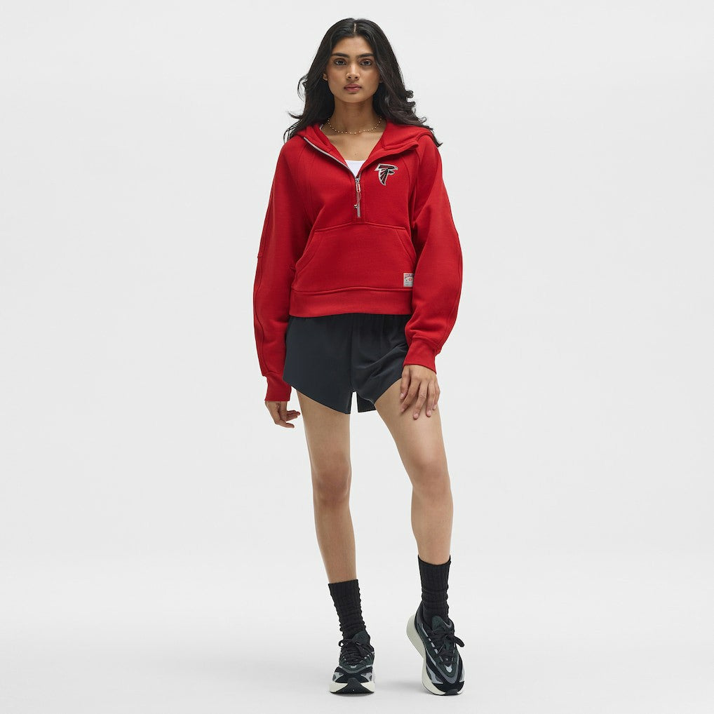 Atlanta Falcons lululemon Women's Scuba Oversized Half-Zip Hoodie | NFL New