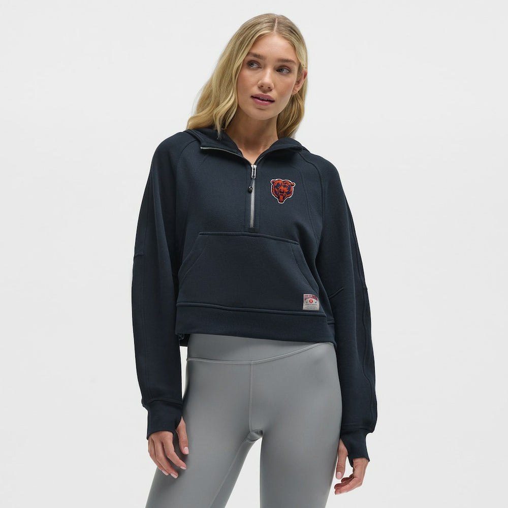 Chicago Bears lululemon Women's Scuba Oversized Half-Zip Hoodie | NFL On sale