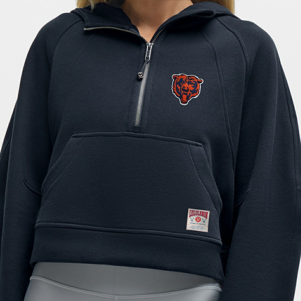 Chicago Bears lululemon Women's Scuba Oversized Half-Zip Hoodie | NFL On sale