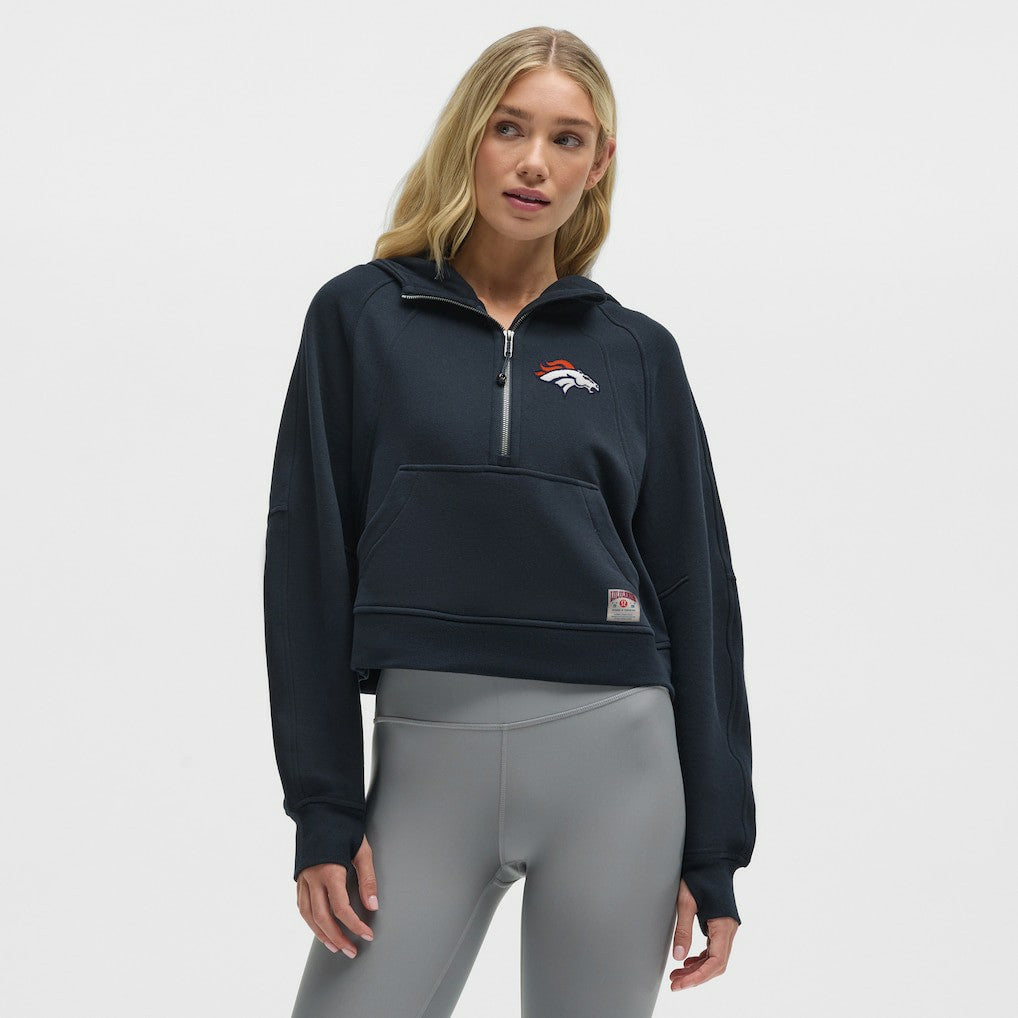 Denver Broncos lululemon Women's Scuba Oversized Half-Zip Hoodie | NFL Near me