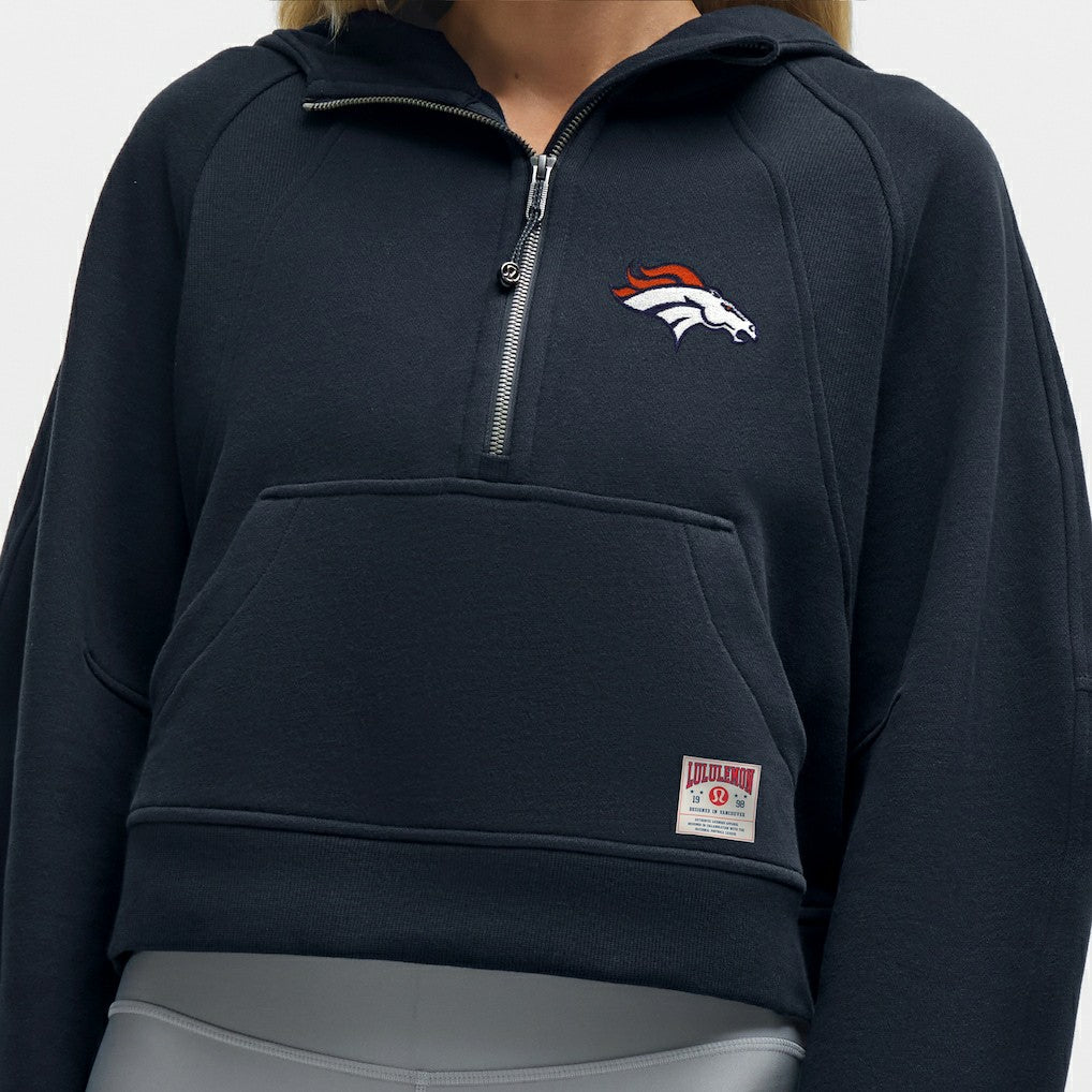Denver Broncos lululemon Women's Scuba Oversized Half-Zip Hoodie | NFL Near me