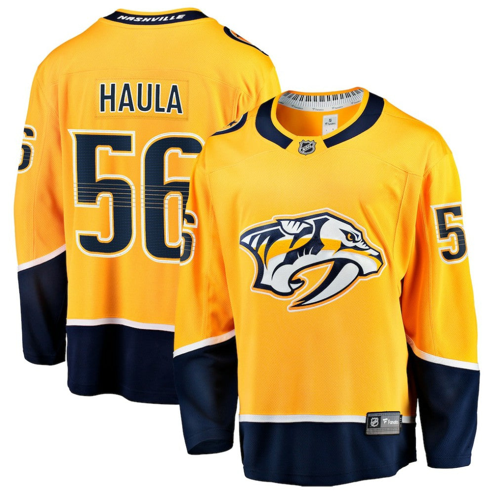 Erik Haula Nashville Predators Fanatics Home Breakaway Jersey -  NHL Jerseys