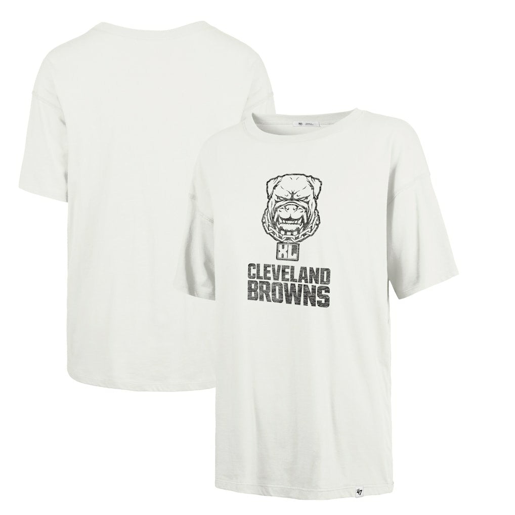 Cleveland Browns '47 Women's Dawg Pound XL Premier Sadie Oversized T-Shirt | NFL On sale