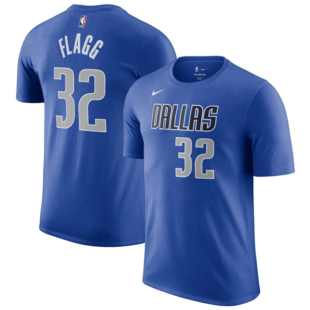 Blue Cooper Flagg Dallas Mavericks 2025 NBA Draft Icon Name & Number T-Shirt sale | NBA