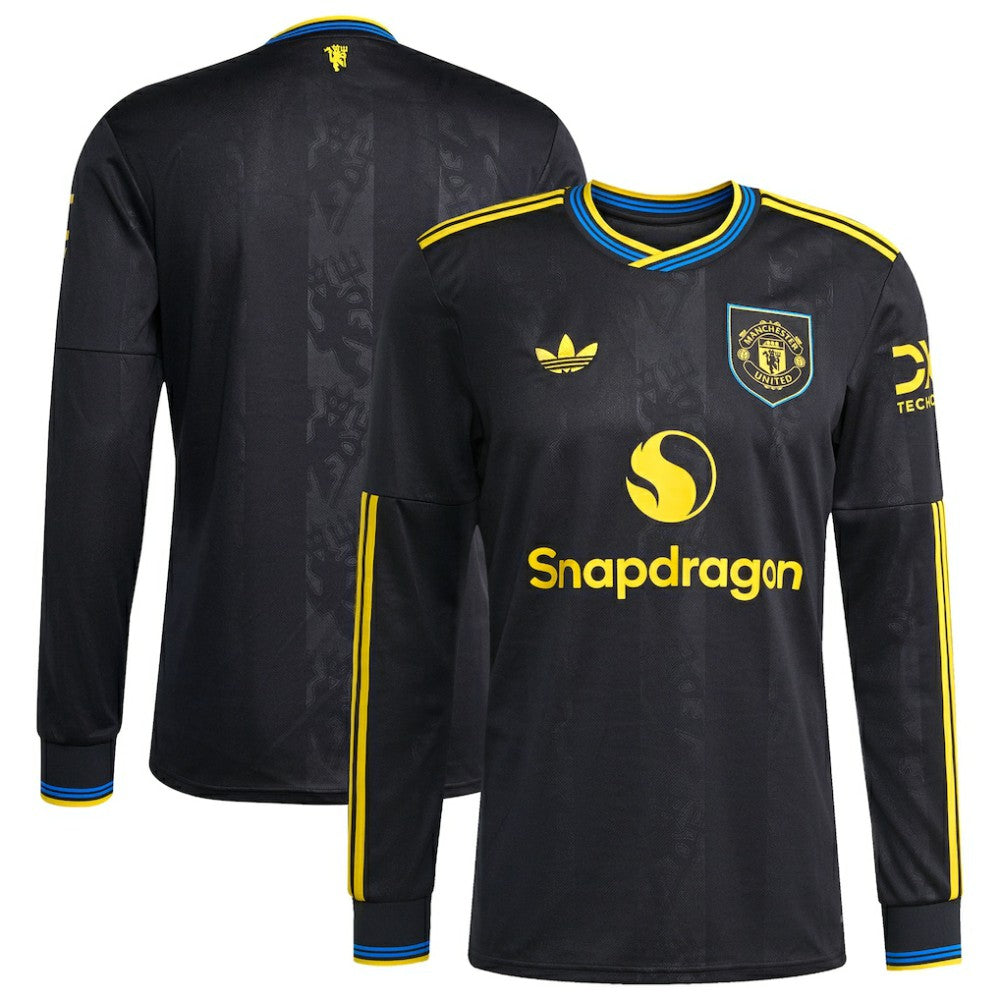 Manchester United 2025/26 Third Replica Long Sleeve Jersey
