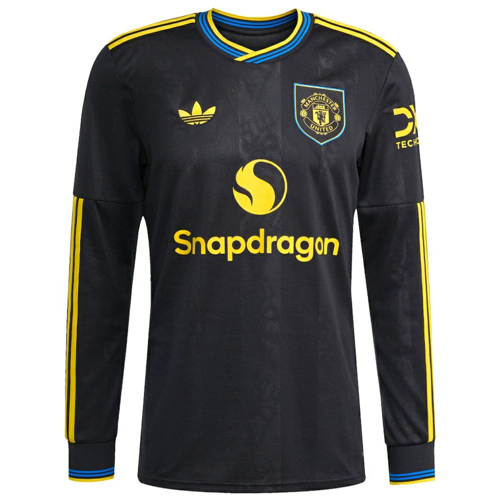 Manchester United 2025/26 Third Replica Long Sleeve Jersey