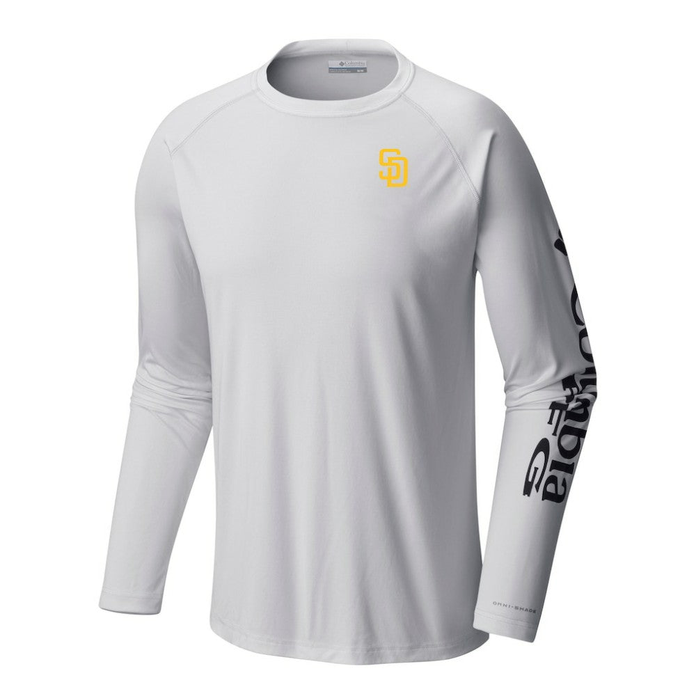 San Diego Padres Columbia Terminal Tackle Long Sleeve Shirt - MLB