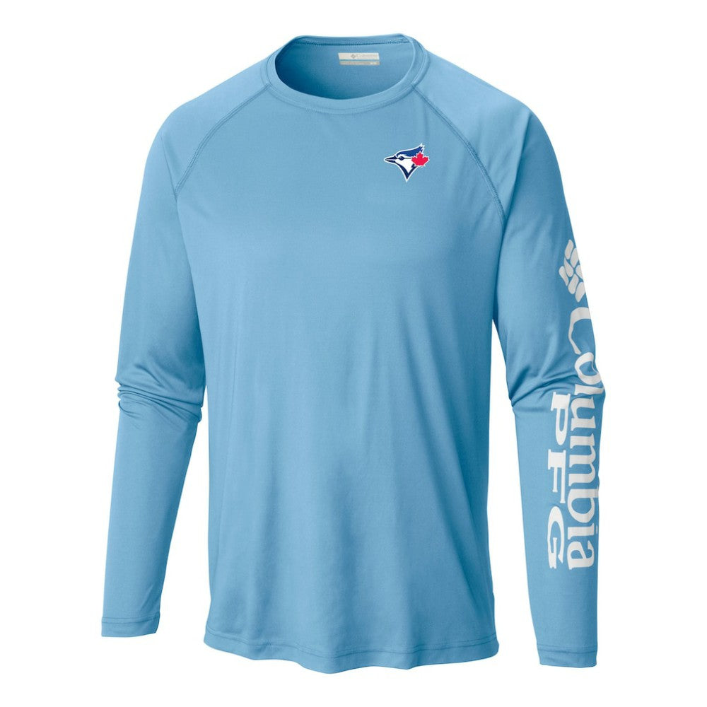 Toronto Blue Jays Columbia Terminal Tackle Long Sleeve Shirt - MLB