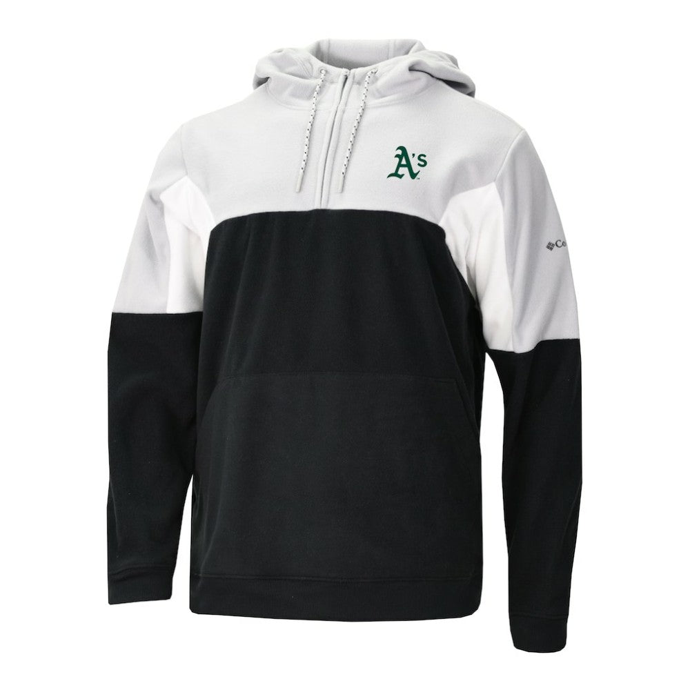 Athletics Columbia Men's Lodge Fleece Quarter-Zip Hoodie - MLB Hoodies
