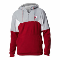Cleveland Guardians Columbia Men's Lodge Fleece Quarter-Zip Hoodie - MLB Hoodies