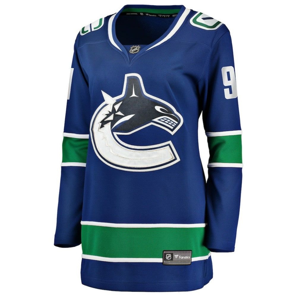 Evander Kane Vancouver Canucks Fanatics Women's Home Breakaway Player Jersey -  NHL Jerseys