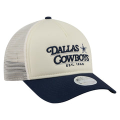 Dallas Cowboys Women's Retro A-Frame 9FORTY Adjustable Hat | NFL Outlet