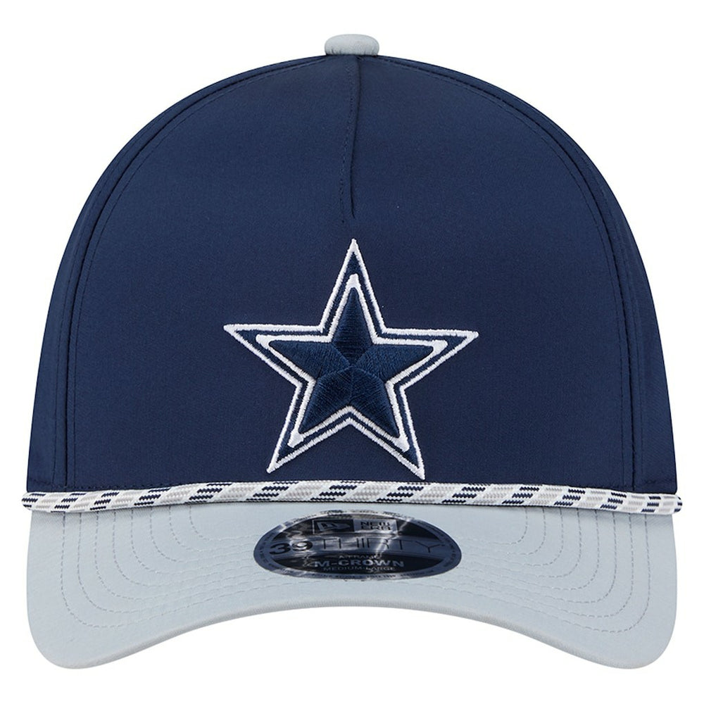 Dallas Cowboys Rope M-Crown A-Frame 39THIRTY Flex Hat | NFL New
