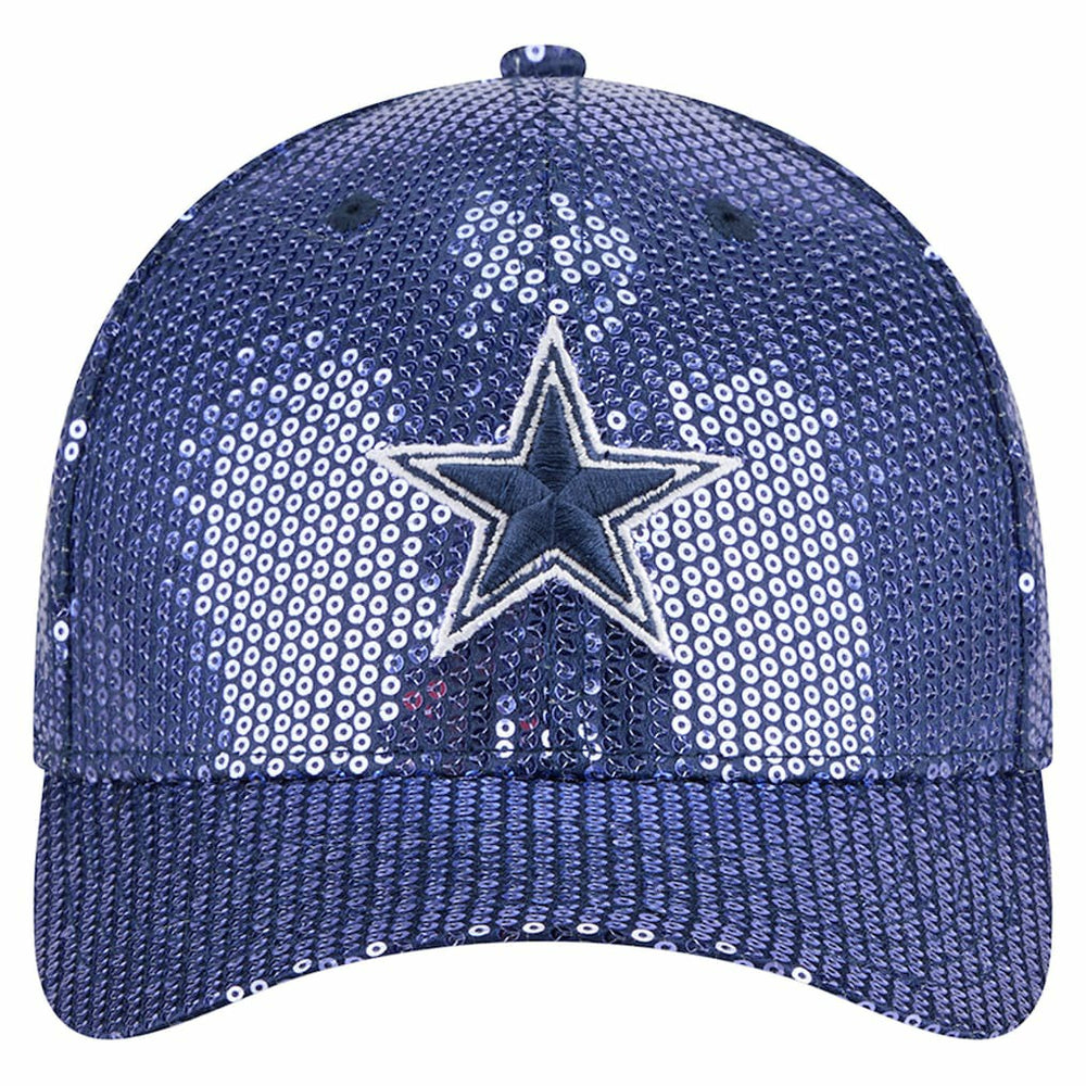 Dallas Cowboys Women's Sequin 9FORTY Adjustable Hat | NFL US
