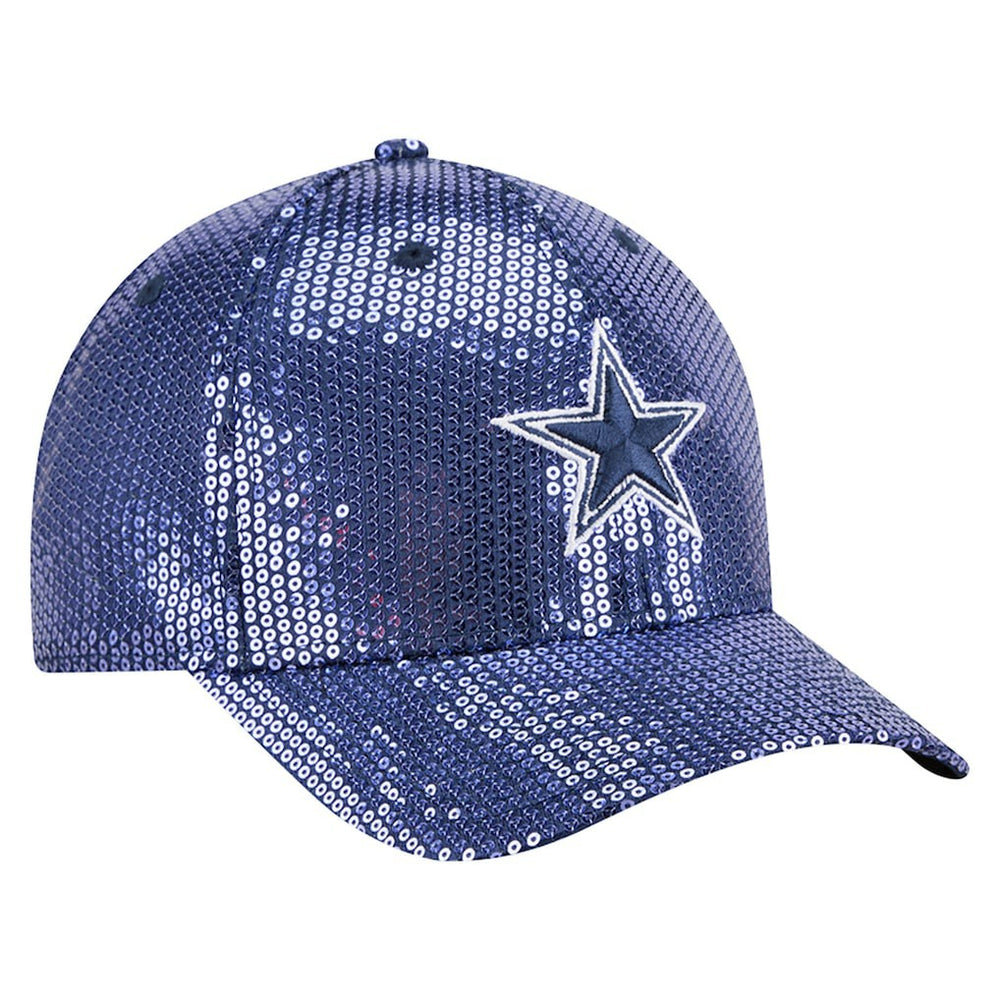 Dallas Cowboys Women's Sequin 9FORTY Adjustable Hat | NFL US