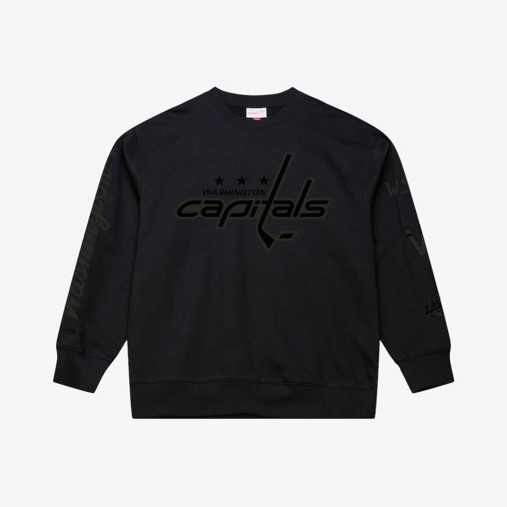 Washington Capitals Mitchell & Ness Phantom Fleece Crew Neck Sweatshirt -  NHL Sweatshirts