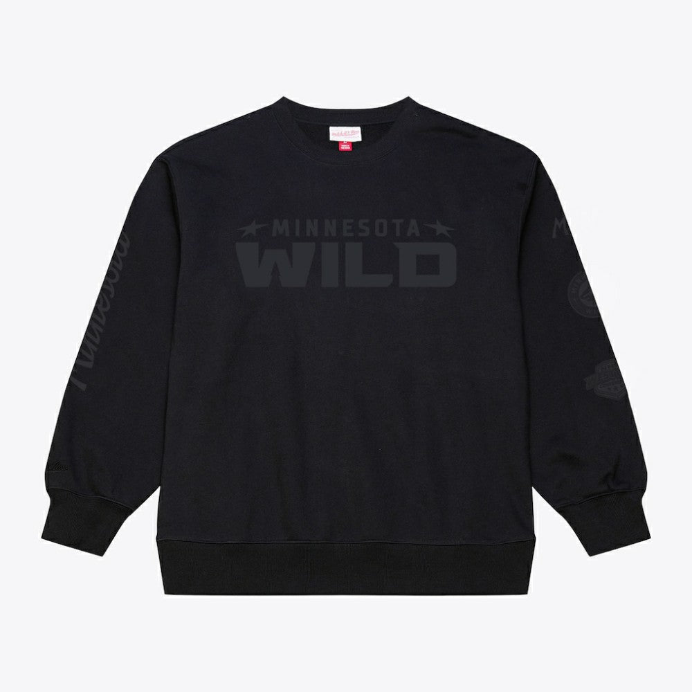 Minnesota Wild Mitchell & Ness Phantom Fleece Crew Neck Sweatshirt -  NHL Sweatshirts
