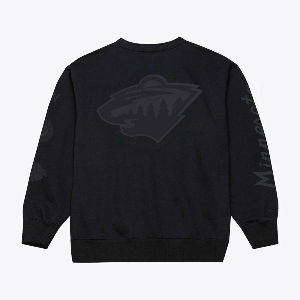 Minnesota Wild Mitchell & Ness Phantom Fleece Crew Neck Sweatshirt -  NHL Sweatshirts