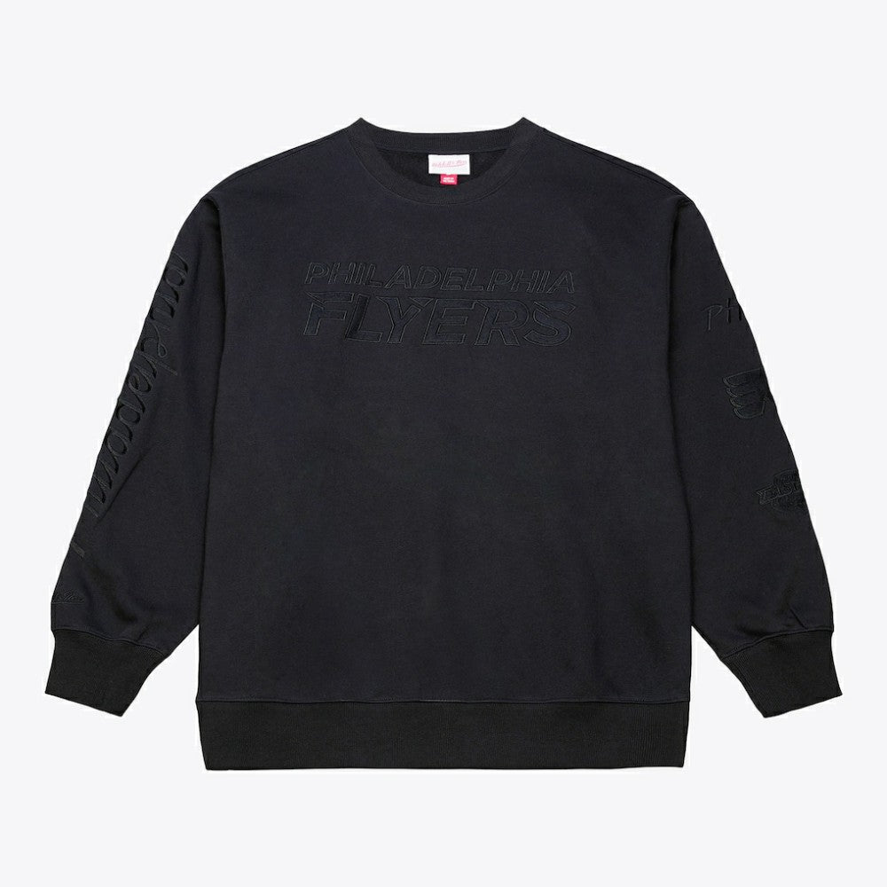 Philadelphia Flyers Mitchell & Ness Phantom Fleece Crew Neck Sweatshirt -  NHL Sweatshirts