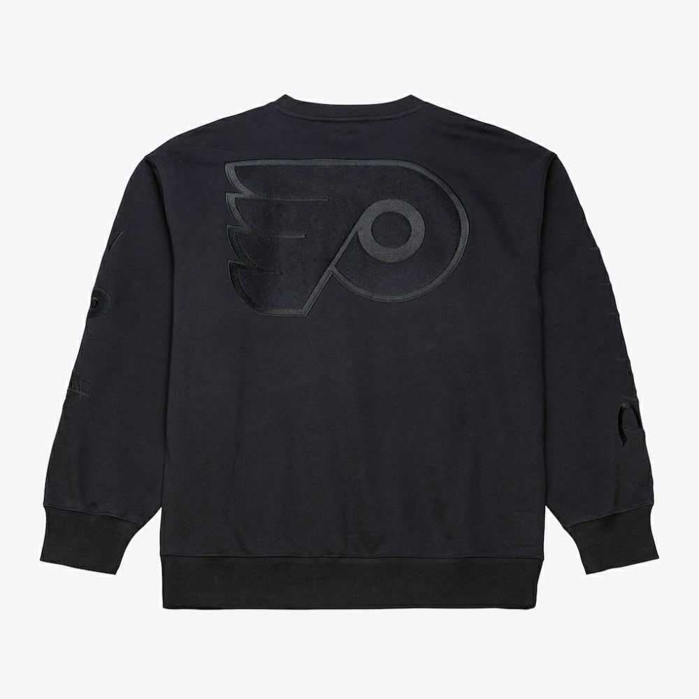 Philadelphia Flyers Mitchell & Ness Phantom Fleece Crew Neck Sweatshirt -  NHL Sweatshirts