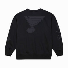 St. Louis Blues Mitchell & Ness Phantom Fleece Crew Neck Sweatshirt -  NHL Sweatshirts