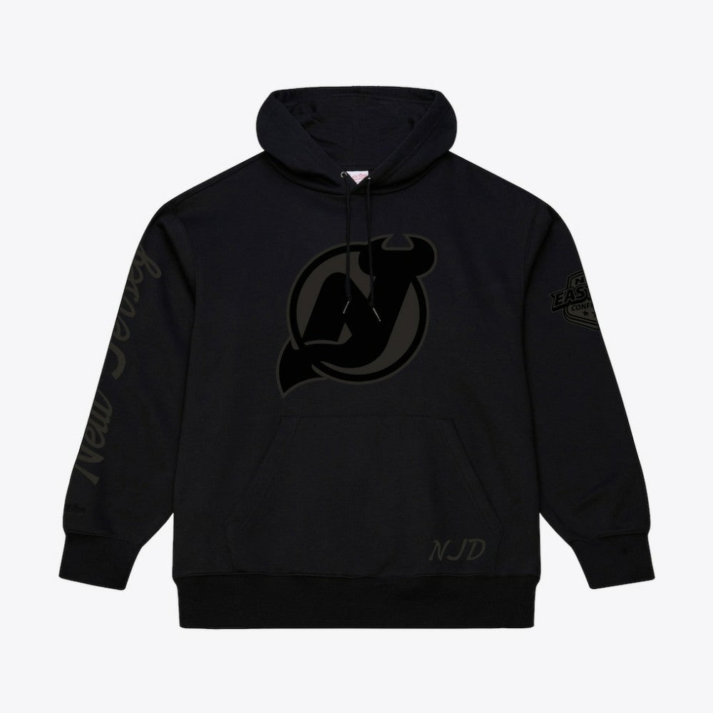 New Jersey Devils Mitchell & Ness Phantom Fleece Hoodie -  NHL Jerseys