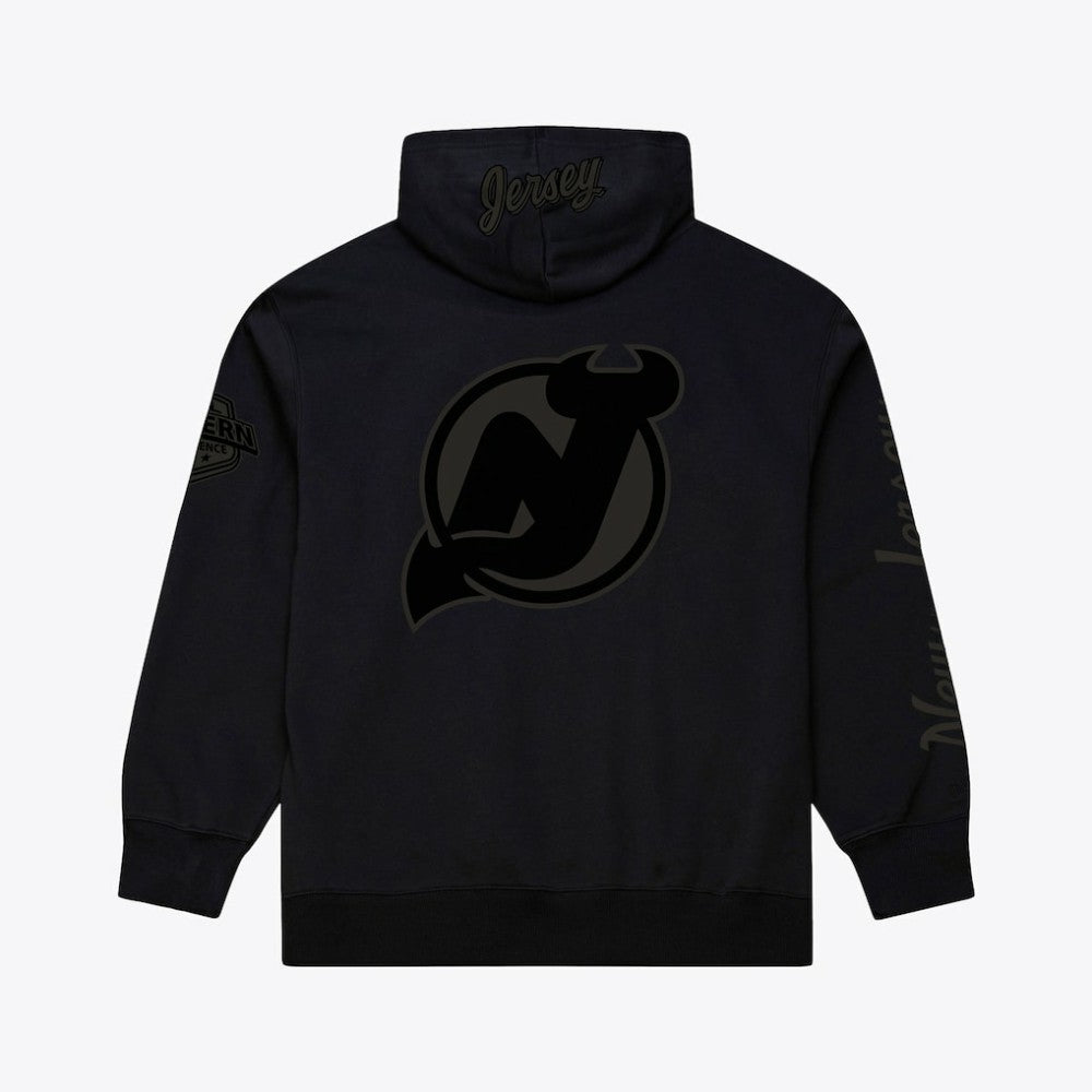 New Jersey Devils Mitchell & Ness Phantom Fleece Hoodie -  NHL Jerseys