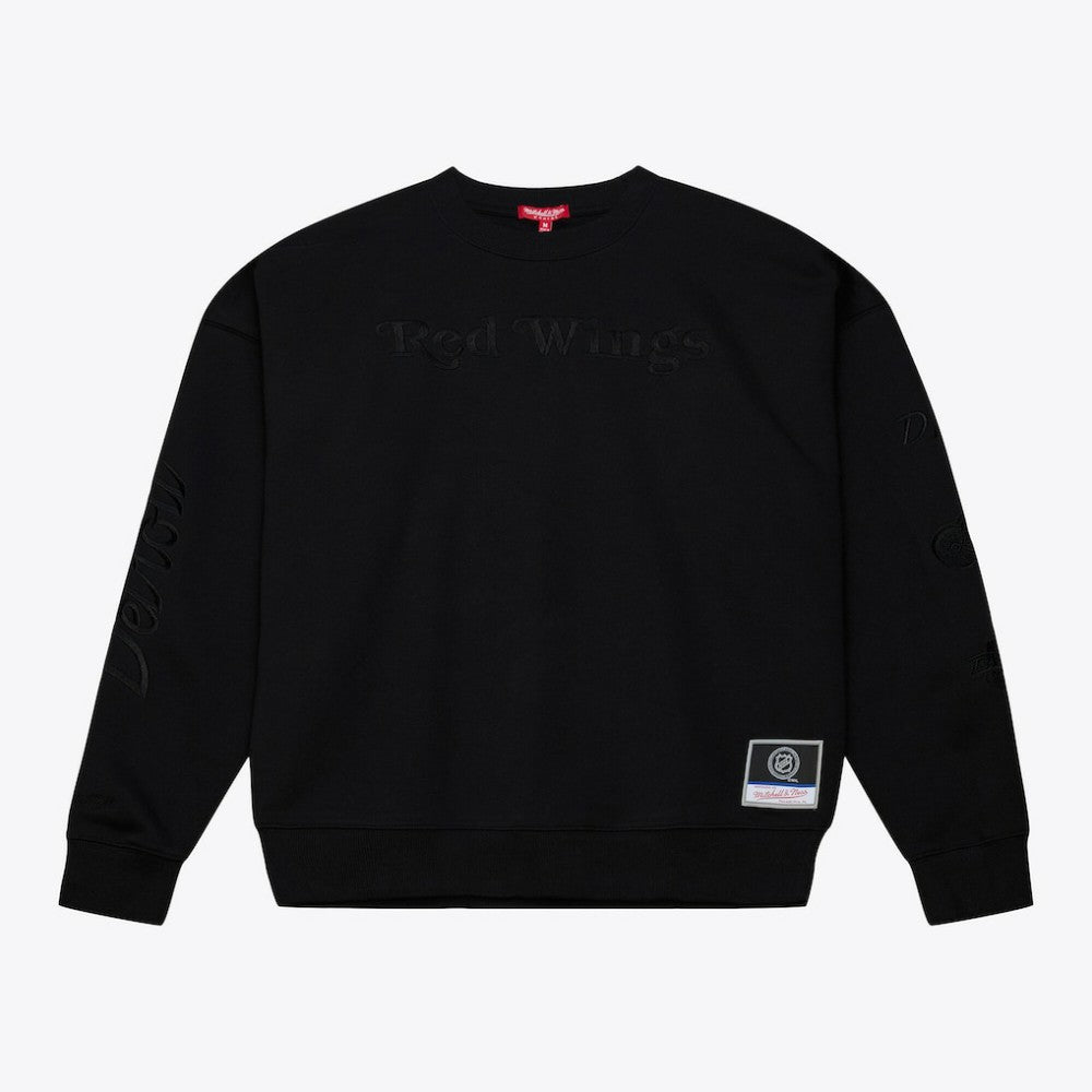 Detroit Red Wings Mitchell & Ness Unisex Phantom Fleece Crew Neck Sweatshirt -  NHL Sweatshirts