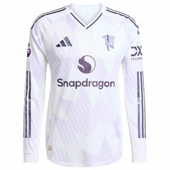 Bruno Fernandes Manchester United 2025/26 Away Long Sleeve Player Jersey