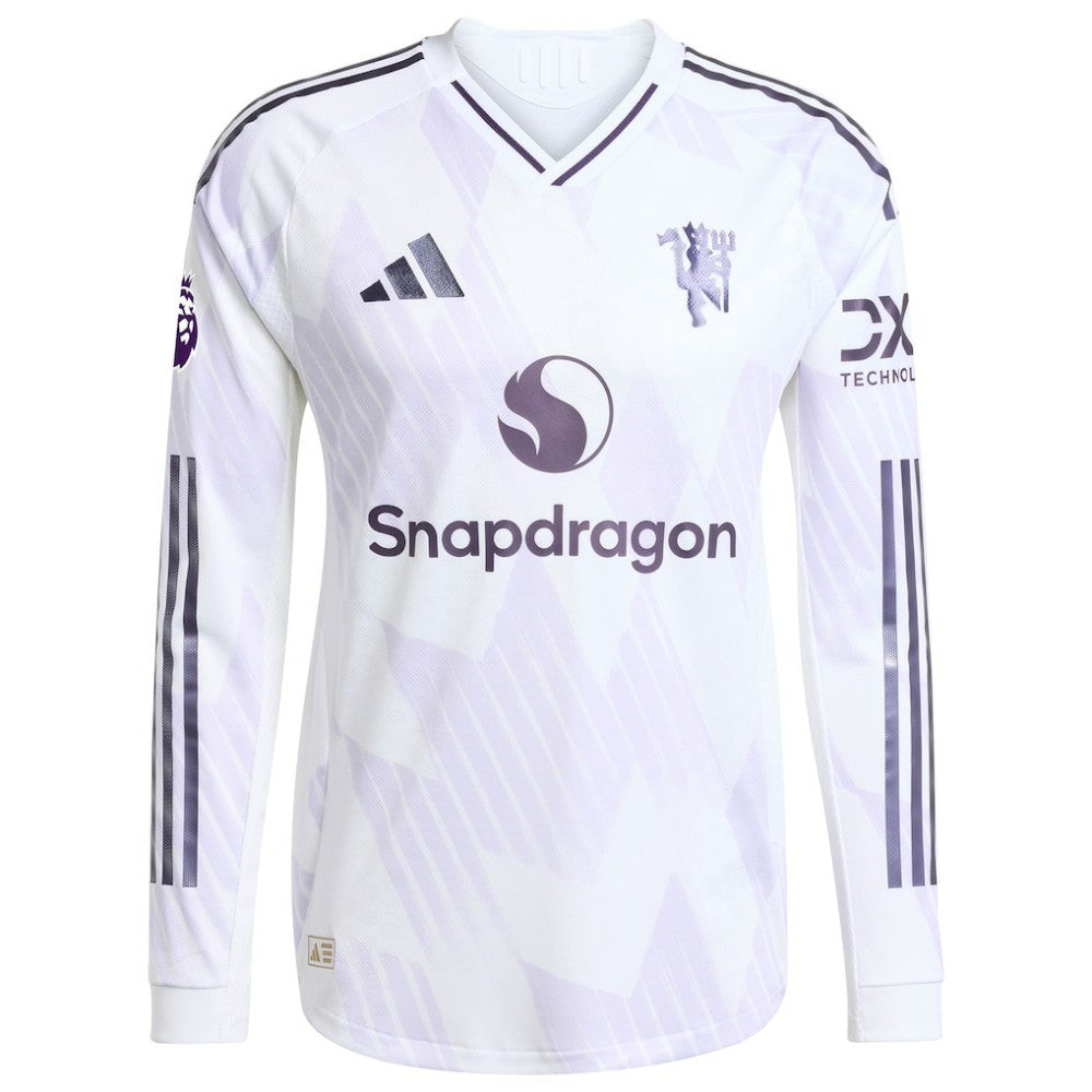 Alejandro Garnacho Manchester United 2025/26 Away Long Sleeve Player Jersey