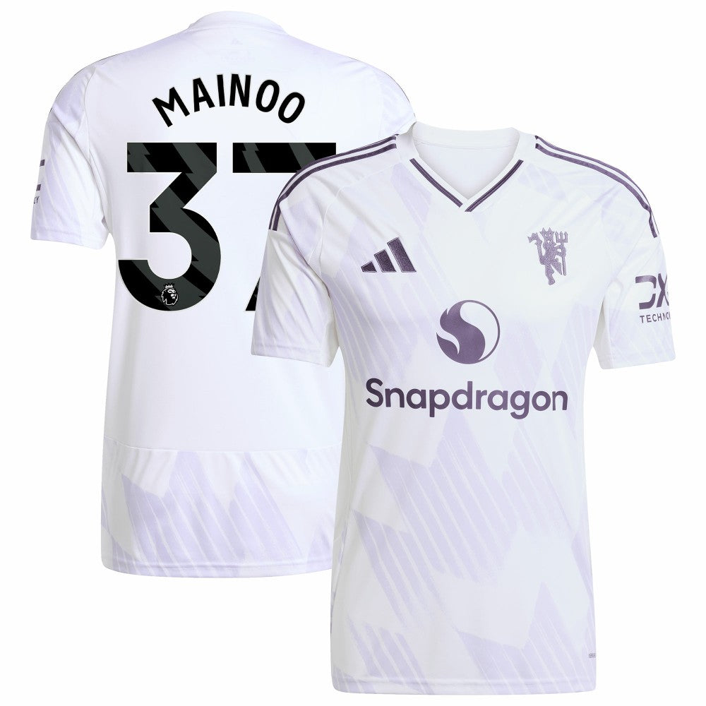 Kobbie Mainoo Manchester United 2025/26 Away Replica Player Jersey