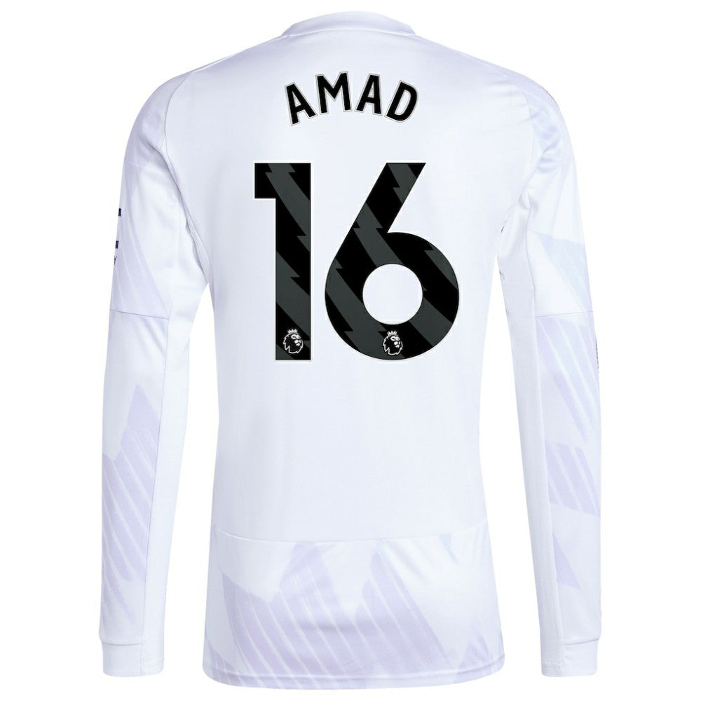 Amad Diallo Manchester United 2025/26 Away Replica Long Sleeve Player Jersey